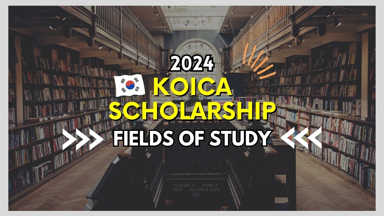 KOICA Scholarship Fields