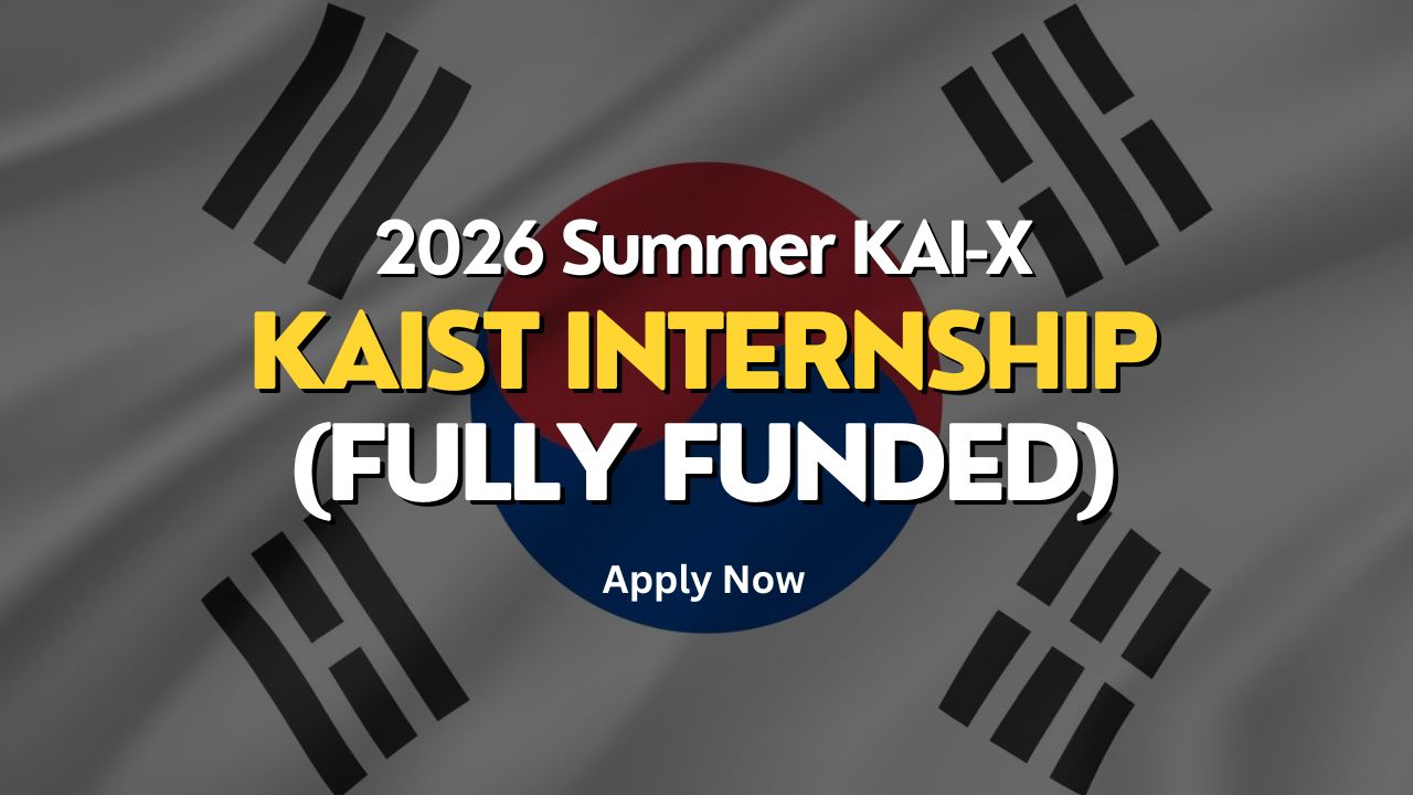 KAIST Summer Internship 2026